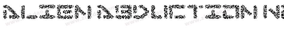 Alien Abduction Norm字体转换